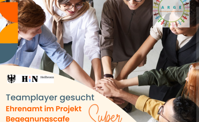 Ehrenamt Cafe Teamplayer gesucht Anja